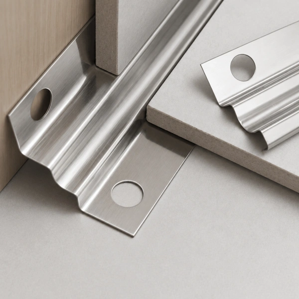 Stainless Steel Internal Corner Skirting Profile