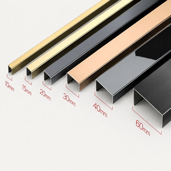 Stainless Steel U Shape Tile Trim