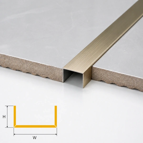 Stainless Steel U Shape Tile Trim
