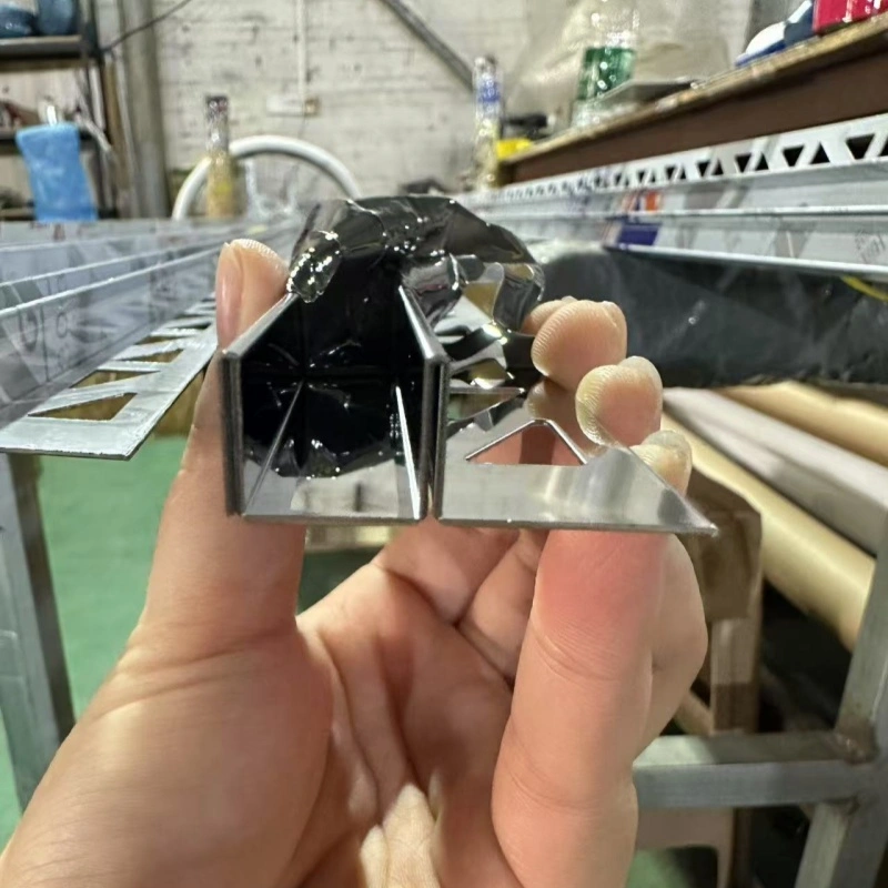 Stainless steel F-shape glass Carrier Profile