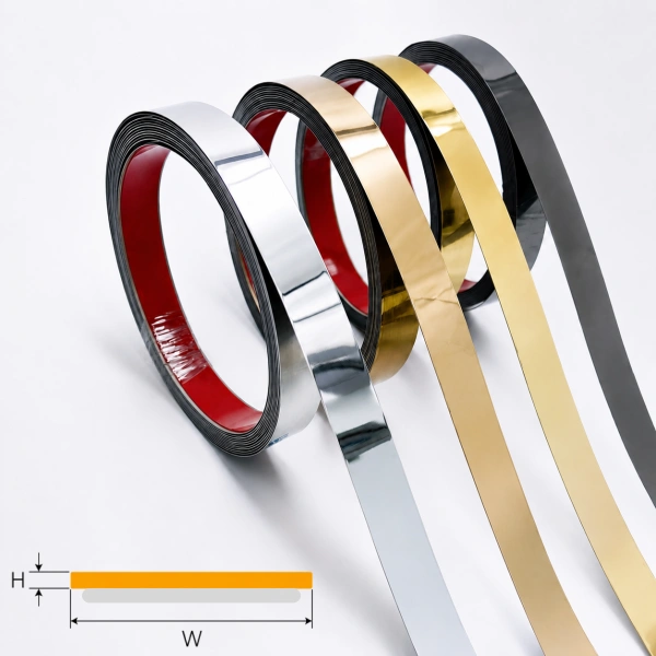 Stainless Steel Self-Adhesive Strip