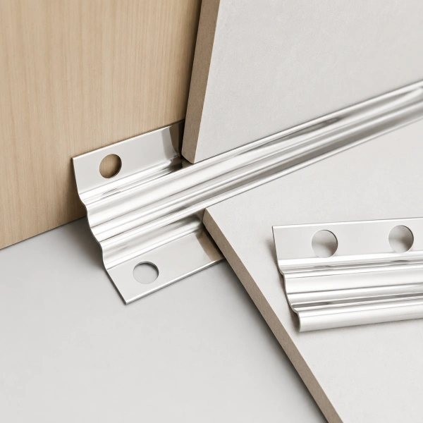 Stainless Steel Internal Corner Skirting Profile