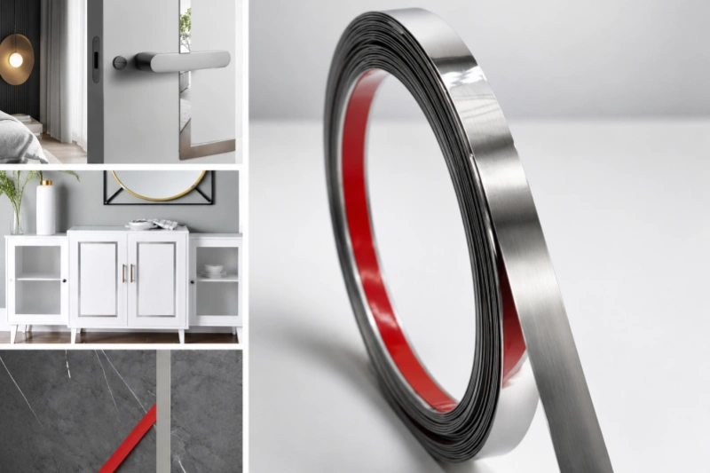 Stainless Steel Self-Adhesive Strip