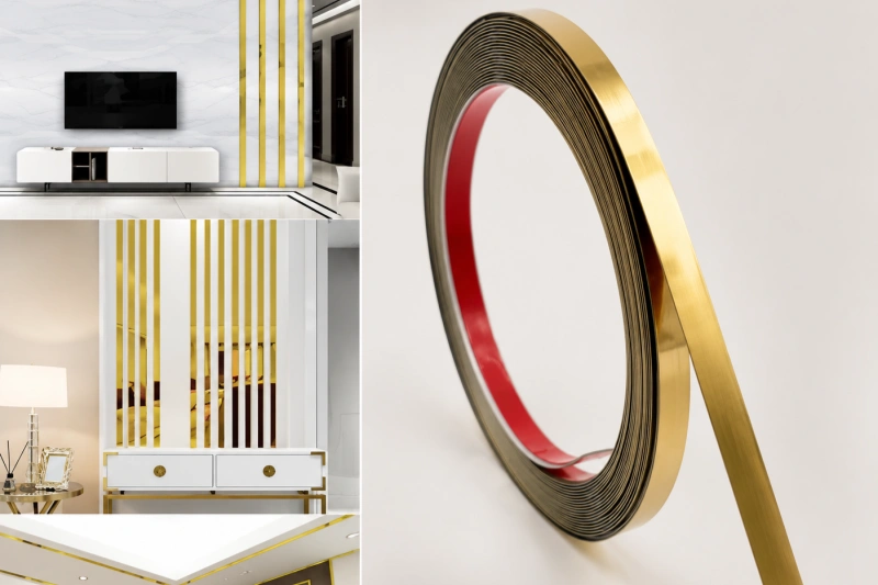 Stainless Steel Self-Adhesive Strip